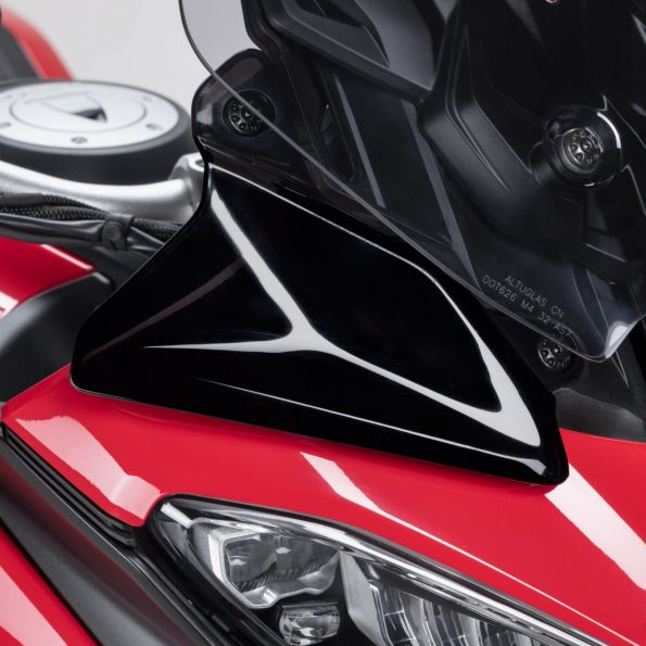 Coppia deflettori laterali fumè originale per Ducati Multistrada V4 97180981AA