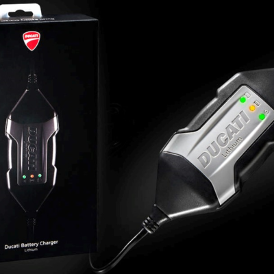 Mantenitore di carica batteria a litio originale per Ducati