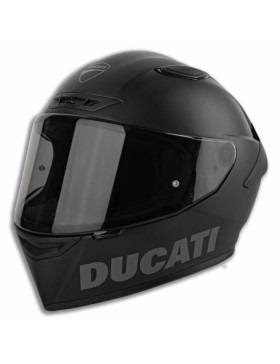 Casco Moto Integrale  Ducati Logo "Black Opaco"
