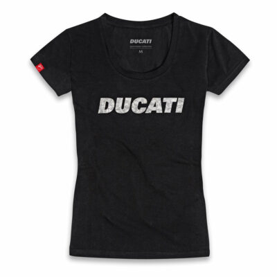 Ducatiana 2.0 | T-Shirt Donna Nero/Rosso