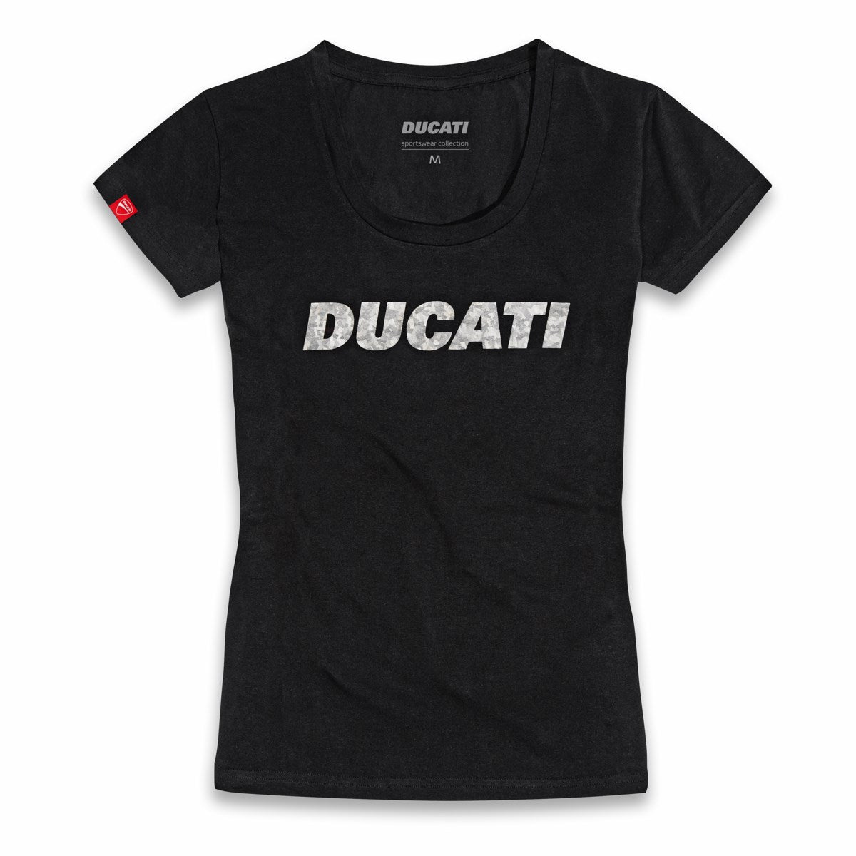 Ducatiana 2.0 | T-Shirt Donna Nero/Rosso
