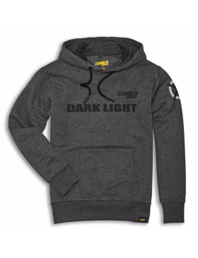 Felpa da Uomo Originale Ducati SCR Dark Light Grey
