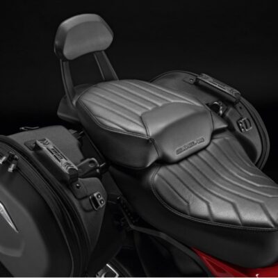 Sella Passeggero in Vera Pelle, Originale 96881241AA, Ducati Diavel V4
