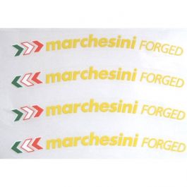 Adesivi per Cerchi Marchesini Forged - Giallo