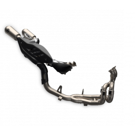 Gruppo scarico completo racing in titanio Akrapovic con mappa per Panigale V4 My 2025