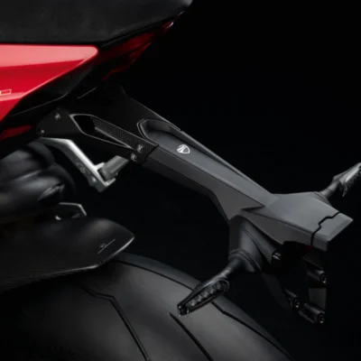 porta targa ducati carbonio