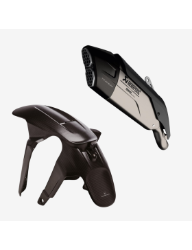 Set Scarico e Parafango Anteriore in Carbonio 97981451BA, MY25 Ducati Multistrada V4/S