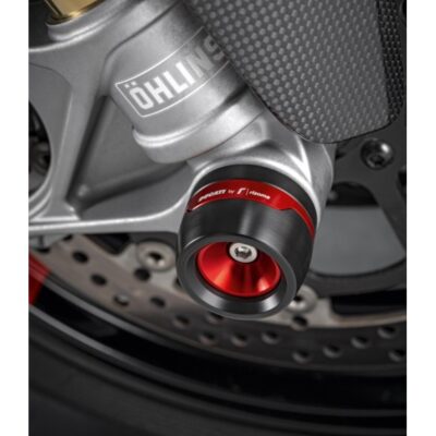 Slider di protezione della forcella anteriore, rosso, Ducati 97382031AA