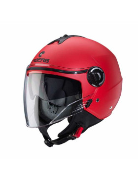 Casco Moto Jet Caberg Riviera V4 X Rosso Opaco C6HA6087