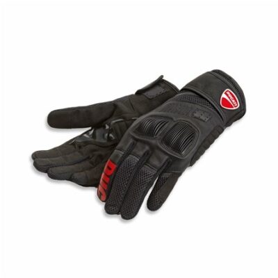 Summer C4 Guanti in tessuto Nero / rosso