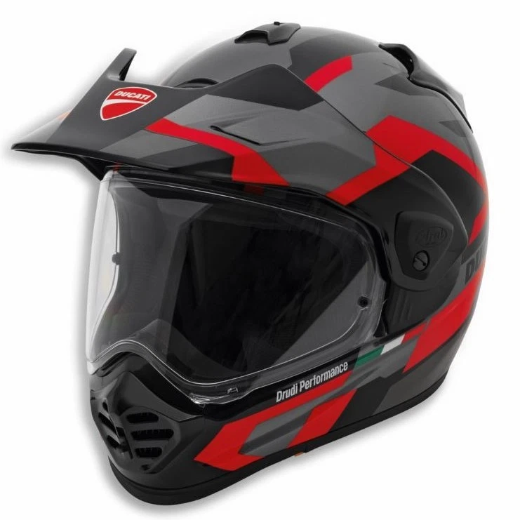 Casco Moto Ducati Strada Tour V5 Black/Red